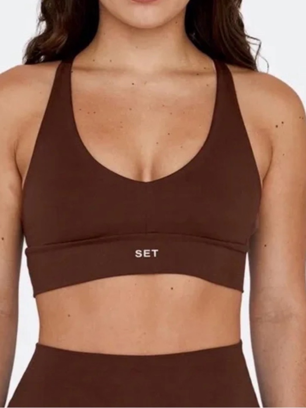 SET Active luxform V-Neck Seamless Sports Bra